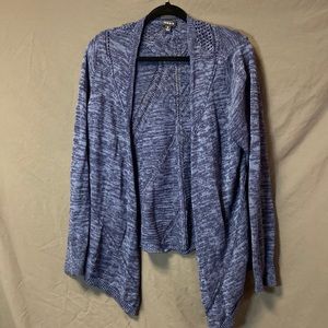 TORRID Size 0 Blue Cardigan